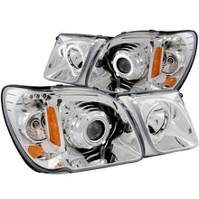 Load image into Gallery viewer, Anzo Projector Headlights Lexus LX470 (98-07) [w/ SMD LED Halo] Black or Chrome Housing - Chrome Alternate Image