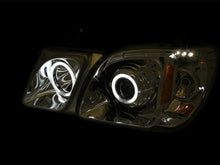 Load image into Gallery viewer, Anzo Projector Headlights Lexus LX470 (98-07) [w/ SMD LED Halo] Black or Chrome Housing - Black Alternate Image