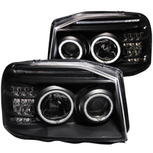Load image into Gallery viewer, 344.54 Anzo Projector Headlights Nissan Frontier (01-04) SMD LED Halo - Black - 111172 - Redline360 Alternate Image