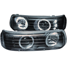 Load image into Gallery viewer, 212.79 Anzo Projector Headlights Chevy Silverado 1500/2500 (99-02) 3500 (01-02) [w/ LED Halo] Black or Chrome Housing - Redline360 Alternate Image