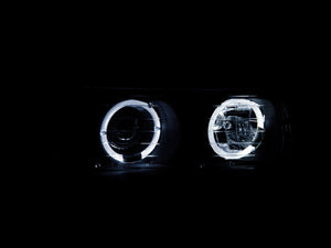 212.79 Anzo Projector Headlights Chevy Suburban/Tahoe (00-06) [w/ LED Halo] Black or Chrome Housing - Redline360
