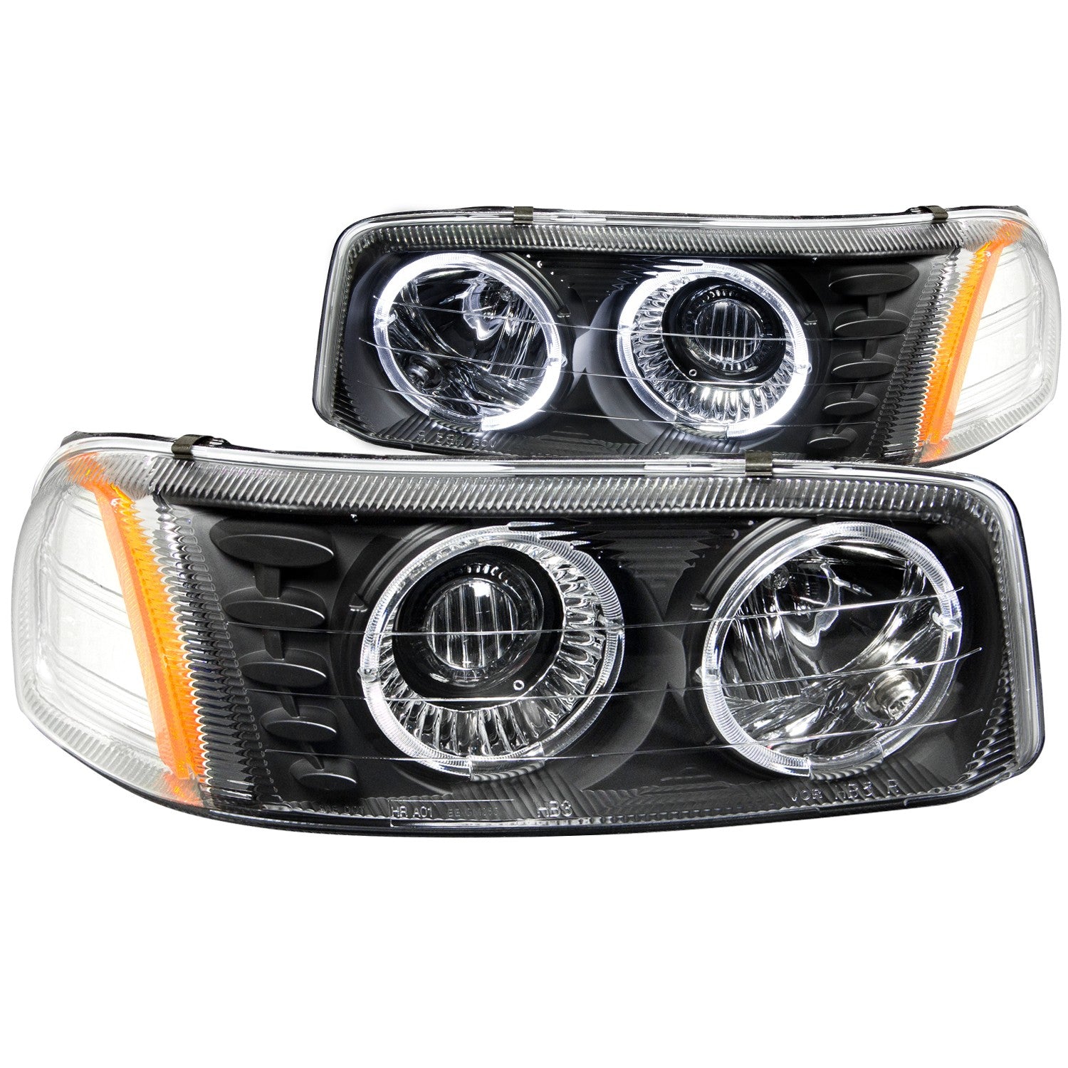 Anzo Projector Headlights GMC Yukon / Yukon XL (00-06) Yukon Denali (01-06)  [w/ LED Halo] Black or Chrome Housing