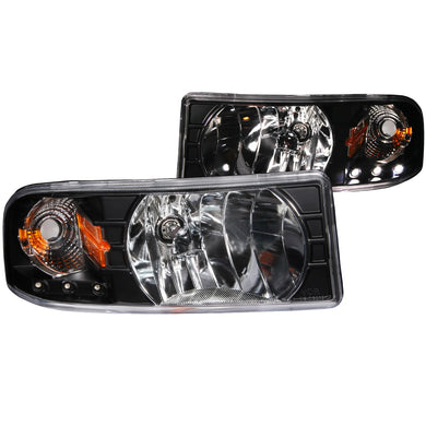 223.61 Anzo Crystal Headlights Dodge Ram 1500 (94-01) 2500/3500 (94-02) Ram Sport (94-98) [w/ LED -1 PC] Black or Chrome Housing - Redline360