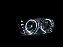 Load image into Gallery viewer, 221.43 Anzo Crystal Headlights GMC Sierra (1999-2006) [w/ Halo LED] Black or Chrome Housing - Redline360 Alternate Image