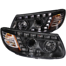 Load image into Gallery viewer, Anzo Projector Headlights Hyundai Santa Fe (2007) [Black Housing] 111237 - Default Title Alternate Image