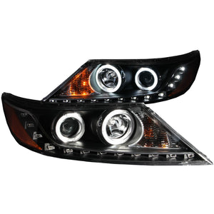 365.40 Anzo Projector Headlights Kia Sorento (11-13) [w/ SMD LED Halo] Black or Chrome Housing - Redline360