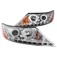 Load image into Gallery viewer, 365.40 Anzo Projector Headlights Kia Sorento (11-13) [w/ SMD LED Halo] Black or Chrome Housing - Redline360 Alternate Image