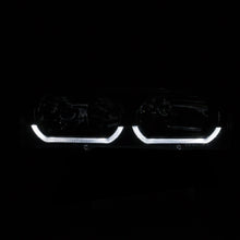 Load image into Gallery viewer, Anzo Crystal Headlights Chevy/GMC CK 1500/2500 (88-98) CK 3500 (88-00) w/ Low-Brow - Black or Chrome - Black Alternate Image