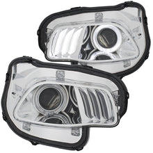 Load image into Gallery viewer, 496.29 Anzo Projector Headlights Jeep Cherokee (14-18) [w/ LED Halo] Black or Chrome Housing - Redline360 Alternate Image