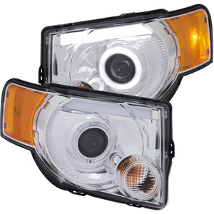 328.32 Anzo Projector Headlights Ford Escape (08-12) [w/ LED Halo] Black or Chrome Housing - Redline360