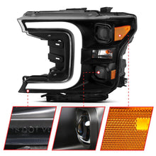 Load image into Gallery viewer, 899.00 Anzo LED Projector Headlights Ford F150 (18-20) [Plank Style Switchback Halo] Black or Chrome Housing - Redline360 Alternate Image