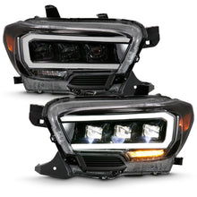 Load image into Gallery viewer, Anzo LED Projector Headlights Toyota Tacoma (16-20) Plank Style w/ Amber - 111496 - Default Title Alternate Image