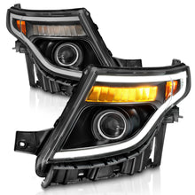 Load image into Gallery viewer, 799.95 Anzo Projector Headlights Ford Explorer (2011-2015) w/ Light Bar - Redline360 Alternate Image