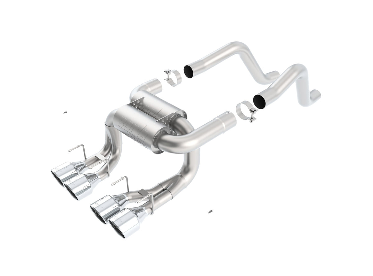 Borla Exhaust Corvette C6 Z06/ZR1 (2006-2013) ATAK or S-Type Axleback ...