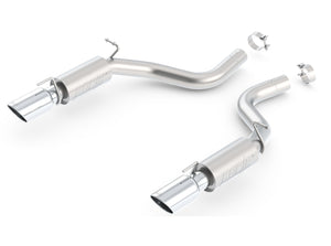 799.99 Borla Axleback Exhaust Chrysler 300  SRT8 6.4L [S-Type] (12-14) Silver or Black Chrome - Redline360