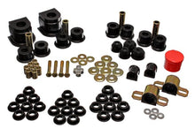 Load image into Gallery viewer, Energy Suspension Hyper-Flex Master Bushing Set Mazda RX7 FC (86-91) Red or Black - Black Alternate Image