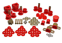 Load image into Gallery viewer, Energy Suspension Hyper-Flex Master Bushing Set Mazda RX7 FC (86-91) Red or Black - Red Alternate Image
