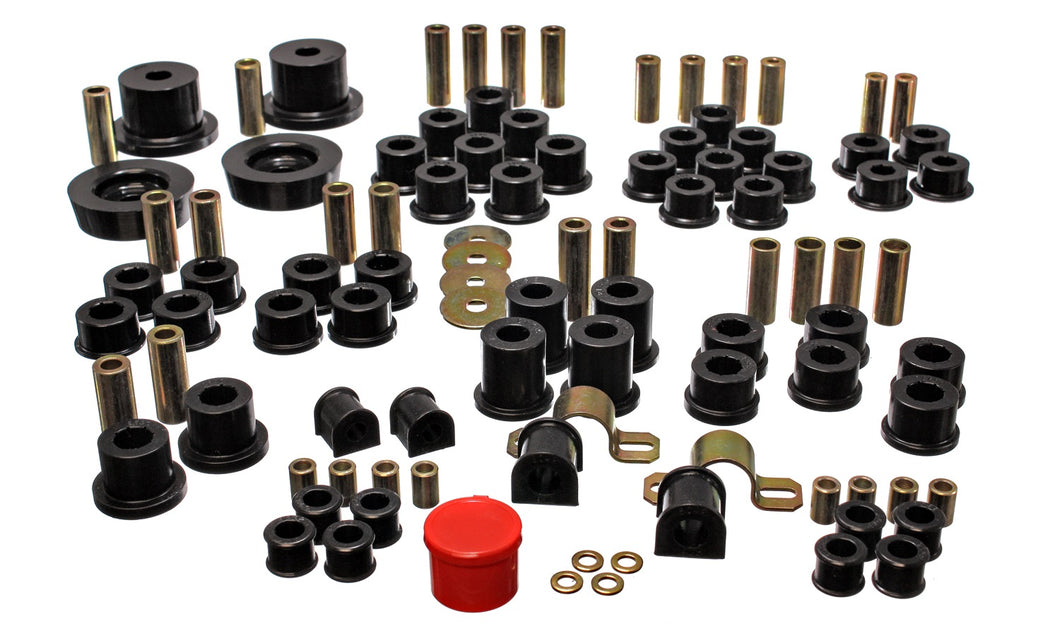 329.85 Energy Suspension Hyper-Flex Master Bushing Set Mazda Miata NA/NB (90-05) Black or Red - Redline360