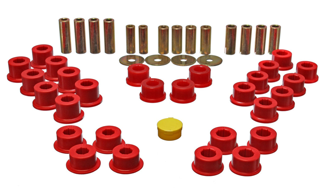 141.58 Energy Suspension Control Arm Bushing Set Mazda Miata NA/NB (90-05) Black or Red - Redline360