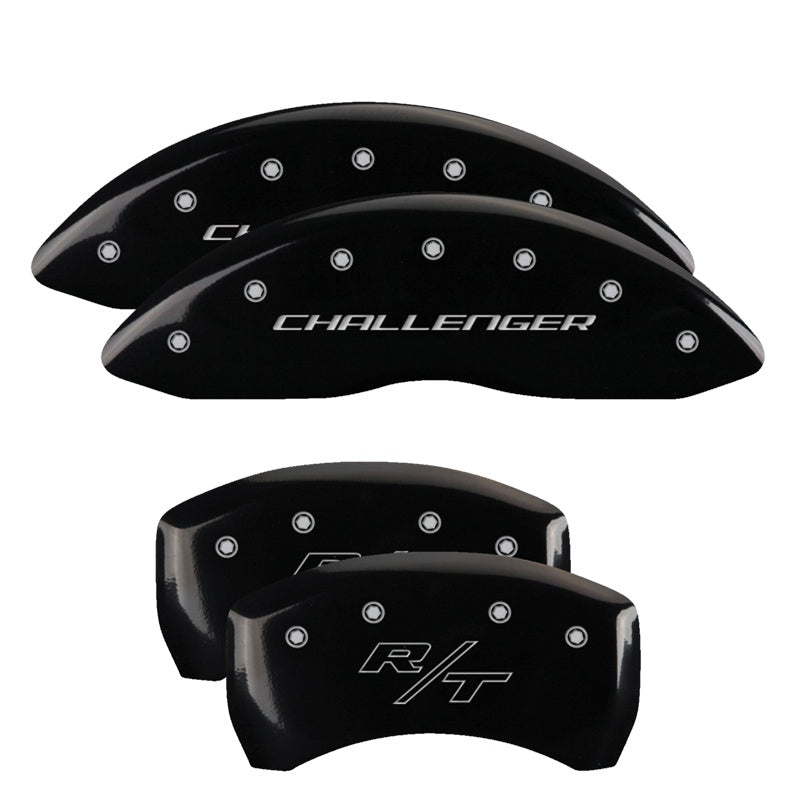 MGP Brake Caliper Covers Dodge Challenger RT (20052010) Black / Red