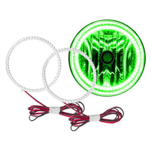 Load image into Gallery viewer, Oracle LED Fog Light Halo Kit Toyota Sequoia (2008-2016) Multicolored - Green Alternate Image