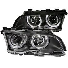 Load image into Gallery viewer, 295.96 Anzo Projector Headlights BMW 325i 328i 330i E46 (99-01) w/ LED Halo - Sedan or Coupe - Redline360 Alternate Image
