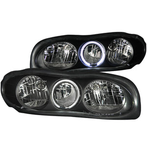 208.60 Anzo Crystal Headlights Chevy Camaro (98-02) [LED Halo] Black or Chrome Housing - Redline360