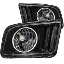 Load image into Gallery viewer, 258.84 Anzo Crystal Headlights Ford Mustang (05-09) [Black Housing w/ SMD LED Halo] 121033 - Redline360 Alternate Image