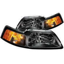 Load image into Gallery viewer, Anzo Crystal Headlights Ford Mustang (99-04) Black Housing - Default Title Alternate Image