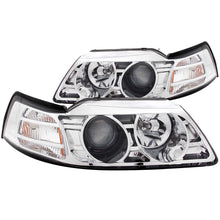 Load image into Gallery viewer, 236.26 Anzo Projector Headlights Ford Mustang (99-04) Black or Chrome Housing - Redline360 Alternate Image