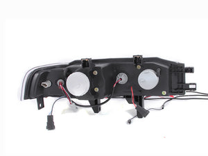 219.07 Anzo Projector Headlights Honda Accord (90-93) Black or Chrome Housing - Redline360