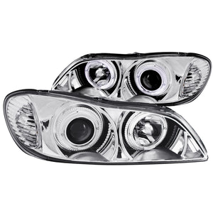 202.33 Anzo Projector Headlights Infiniti I-30 (00-01) I-35 (02-04) [w/ LED Halo] Black or Chrome Housing - Redline360