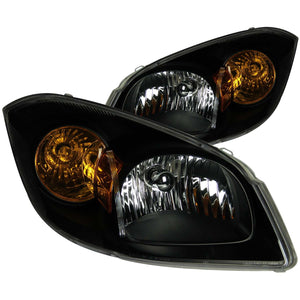 178.97 Anzo Crystal Headlights Pontiac G5 (07-10) Pursuit (05-06) [Black Housing] 121154 - Redline360