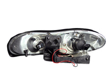 Load image into Gallery viewer, Anzo Projector Headlights Chevy Camaro (98-02) [w/ CCFL Halo] Black or Chrome Housing - Black Alternate Image