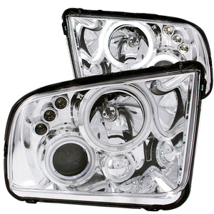 258.84 Anzo Projector Headlights Ford Mustang (05-09) w/ CCFL Halo - Black or Chrome Housing - Redline360