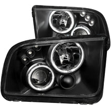 Load image into Gallery viewer, 258.84 Anzo Projector Headlights Ford Mustang (05-09) w/ CCFL Halo - Black or Chrome Housing - Redline360 Alternate Image