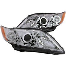 Load image into Gallery viewer, Anzo Projector Headlights Toyota Camry (07-09) [w/Dual CCFL Halo] Black or Chrome - Chrome Alternate Image