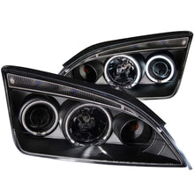 Load image into Gallery viewer, 206.51 Anzo Projector Headlights Ford Focus ZX4 (05-07) [w/ CCFL Halo - Black Housing] 121198 - Redline360 Alternate Image