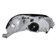 Load image into Gallery viewer, Anzo Headlights Honda Civic EK (99-00) Crystal OEM Replacement - Black / Chrome / Gun Metal - Black Alternate Image