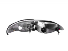 Load image into Gallery viewer, 195.89 Anzo Crystal Headlights Ford Mustang (94-98) [Chrome Housing w/ Corner Light - 2 PC] 121262 - Redline360 Alternate Image