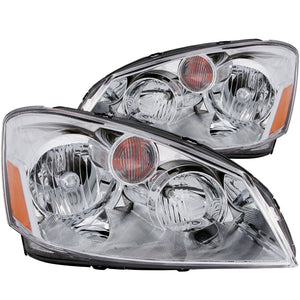 175.62 Anzo Crystal Headlights Nissan Altima (05-06) [Chrome Housing] 121294 - Redline360