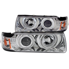 Load image into Gallery viewer, 210.92 Anzo Projector Headlights BMW 3 Series E36 Sedan (92-98) [w/ G2 Halo - 1 PC] Black or Chrome Housing - Redline360 Alternate Image