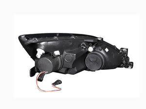 354.50 Anzo Projector Headlights Honda Accord Coupe/Sedan (03-07) Hybrid (05-07) R8 Style LED Halo / Black - Redline360