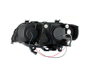 402.49 Anzo Projector Headlights BMW X5 E53 (00-03) [w/ LED Halo] Black or Chrome Housing - Redline360