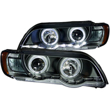 Load image into Gallery viewer, 402.49 Anzo Projector Headlights BMW X5 E53 (00-03) [w/ LED Halo] Black or Chrome Housing - Redline360 Alternate Image