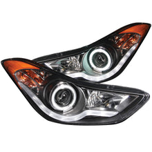 Load image into Gallery viewer, 463.58 Anzo Projector Headlights Hyundai Elantra (11-13) [w/ SMD LED Halo] Black or Chrome Housing - Redline360 Alternate Image