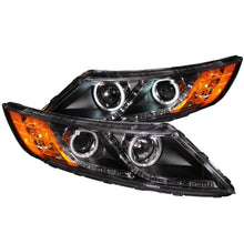 Load image into Gallery viewer, 418.22 Anzo Projector Headlights Kia Optima (11-13) [w/ SMD LED Halo] Black or Chrome Housing - Redline360 Alternate Image