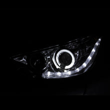 Load image into Gallery viewer, 419.94 Anzo Projector Headlights Hyundai Accent Sedan/Hatchback (12-13) [w/ LED Halo / Black Housing] 121476 - Redline360 Alternate Image