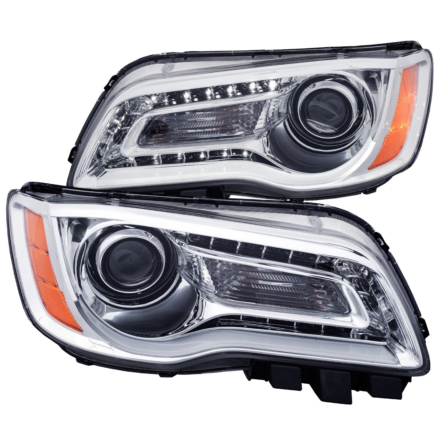 Anzo Projector Headlights Chrysler 300 (11-14) [w/ Plank Style