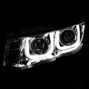 419.94 Anzo Projector Headlights Chevy Camaro (14-15) [w/ U-Bar Halo] Black or Chrome Housing - Redline360